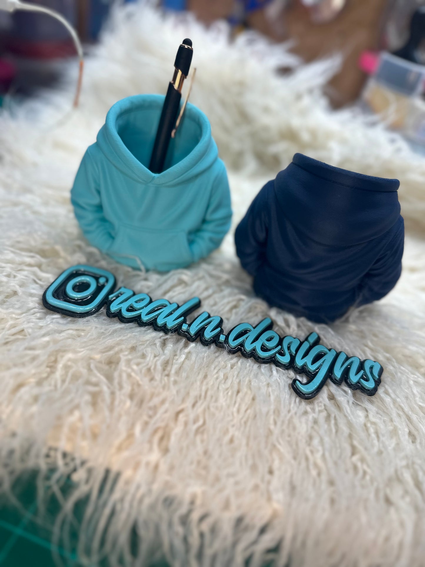 Hoodie Pencil/Brush Holder