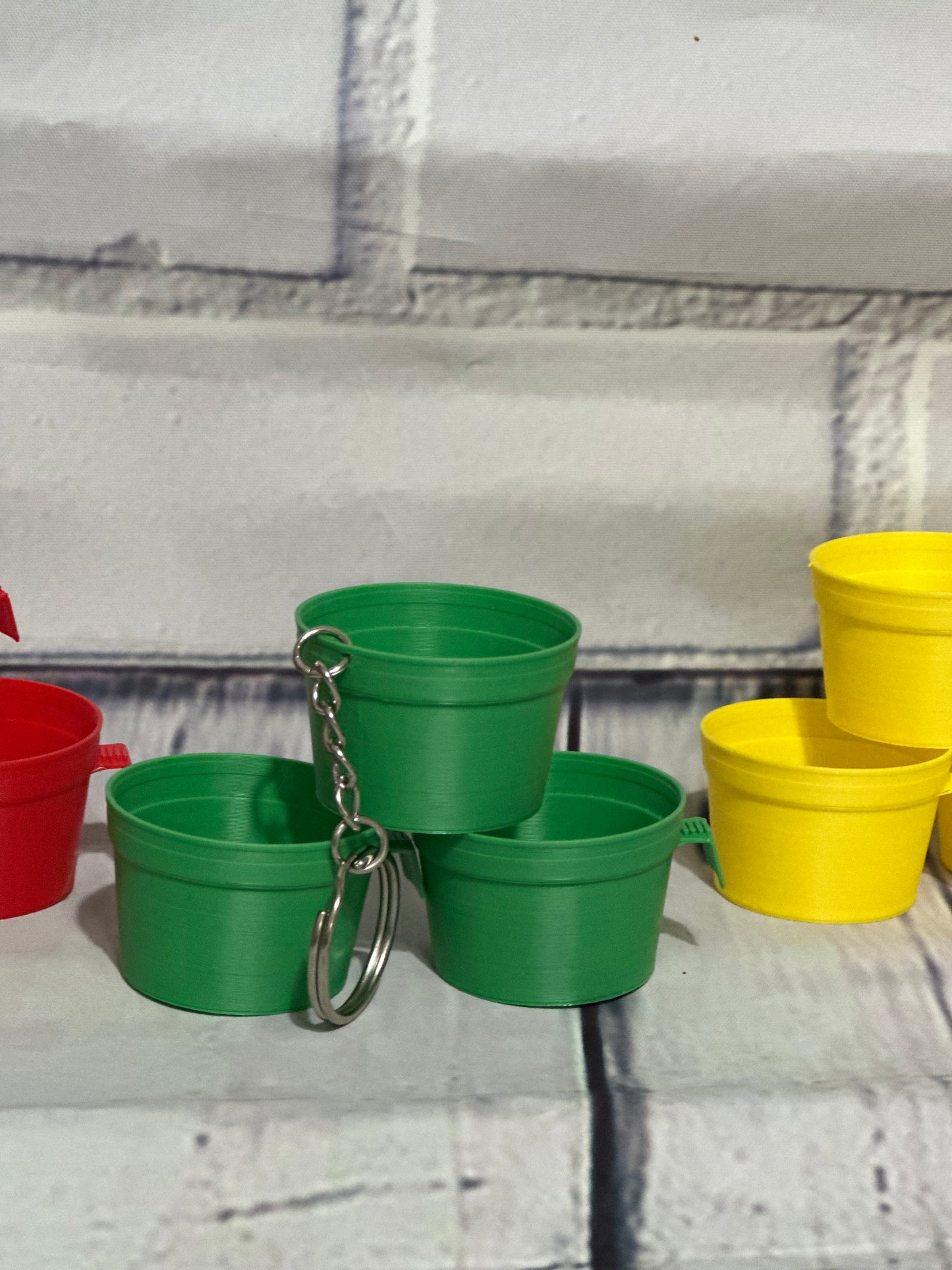 Llavero de tazita de mantequilla/Old school butter cup keychain