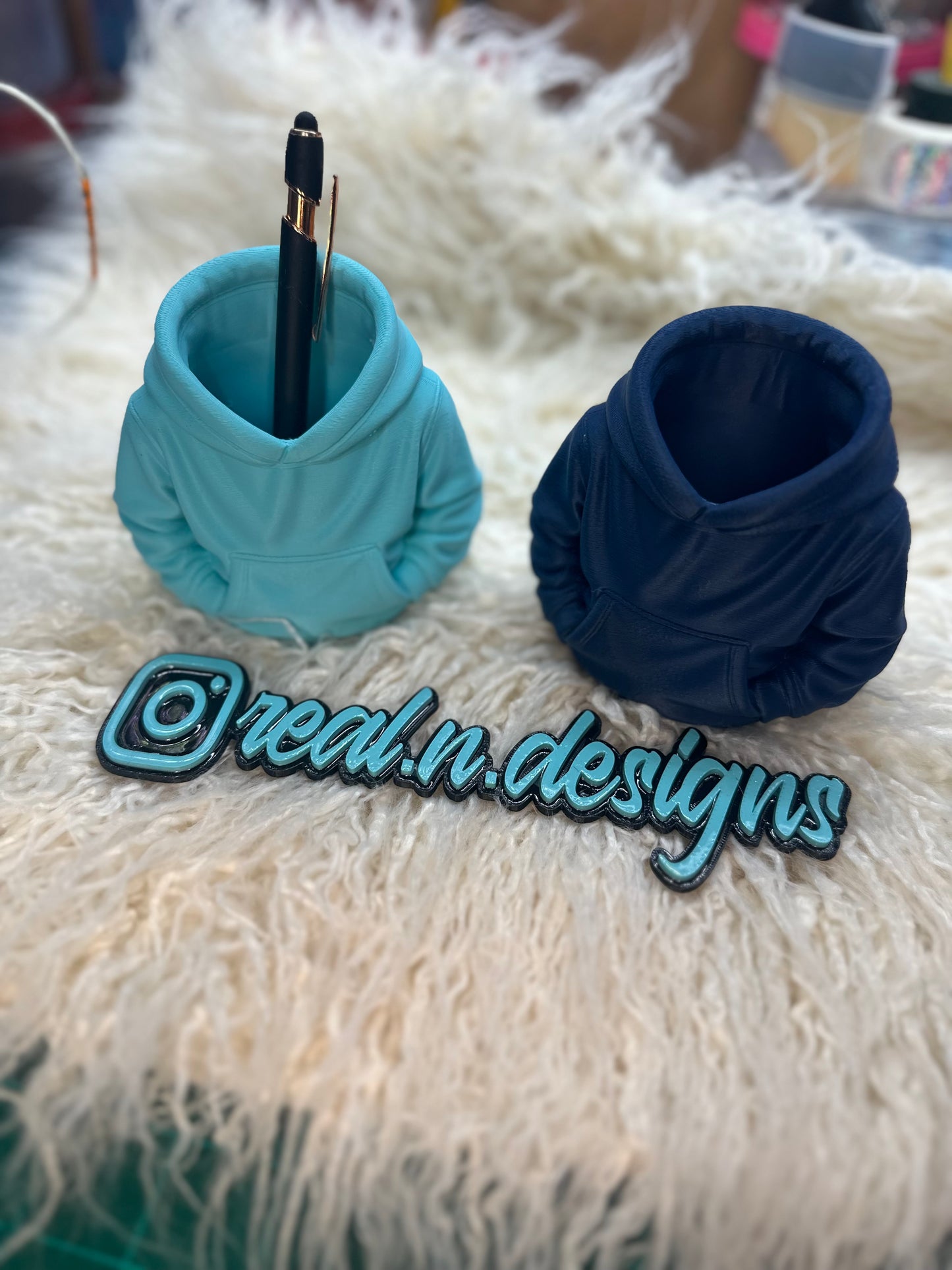 Hoodie Pencil/Brush Holder