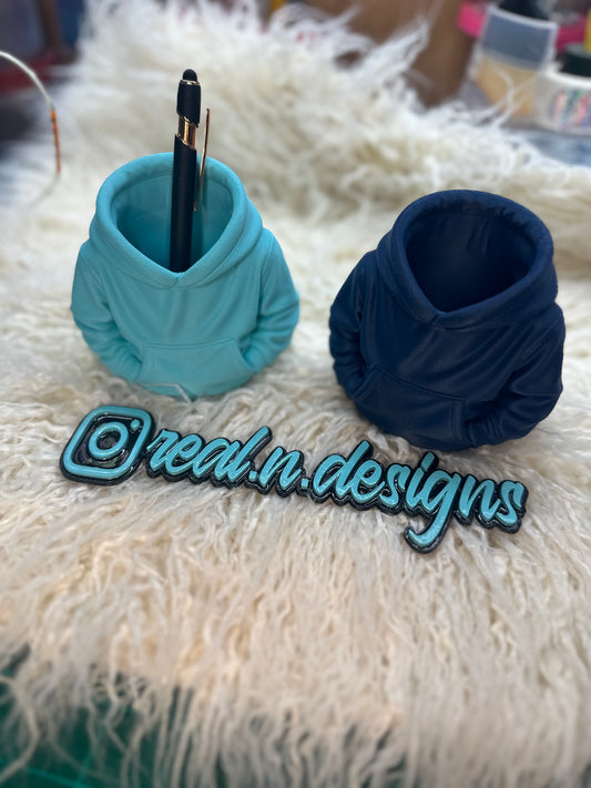 Hoodie Pencil/Brush Holder