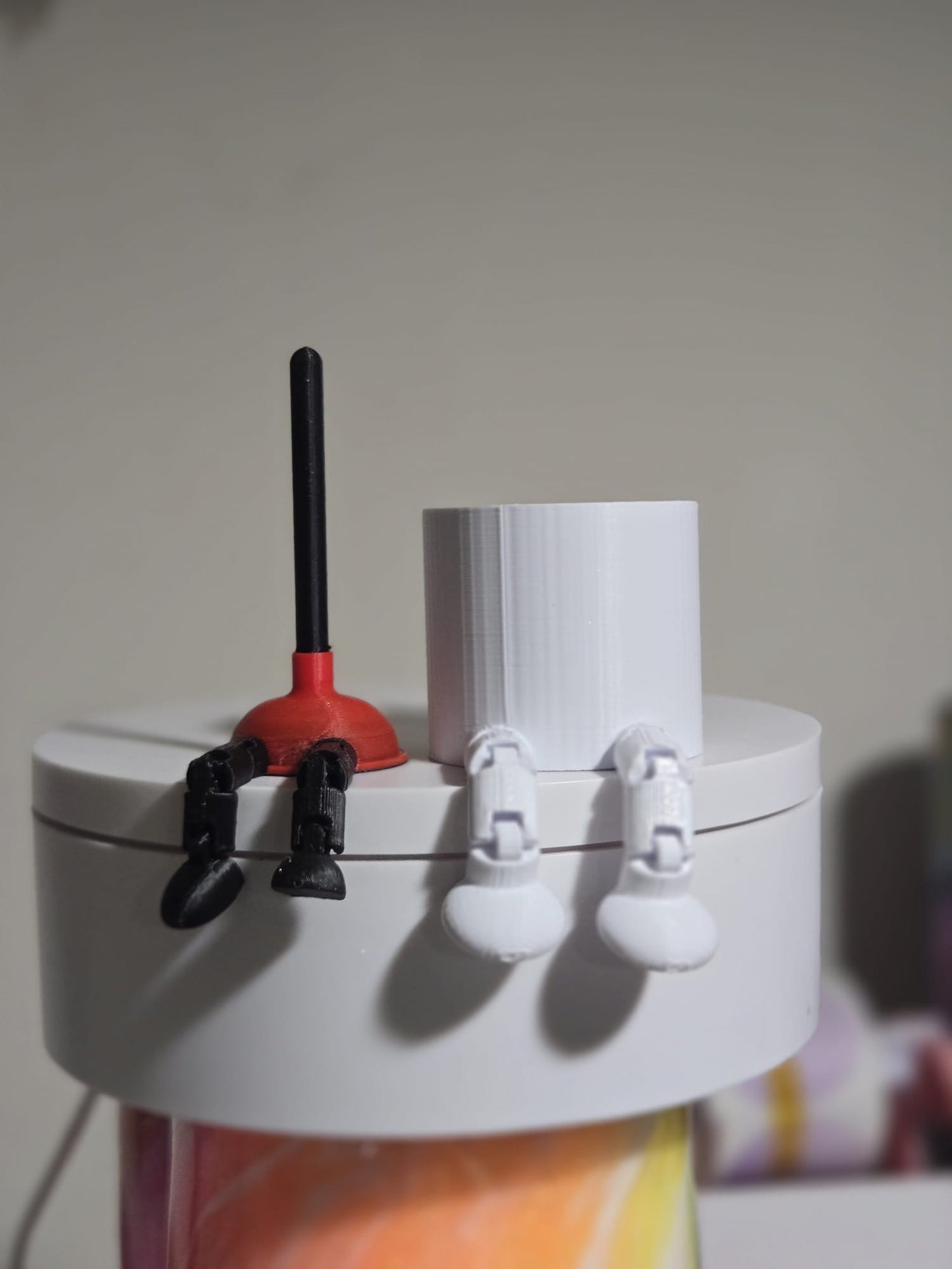Toilet Paper and Plunger Buddy