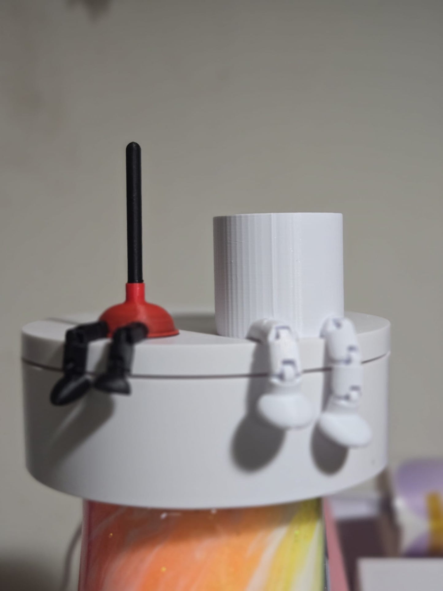 Toilet Paper and Plunger Buddy