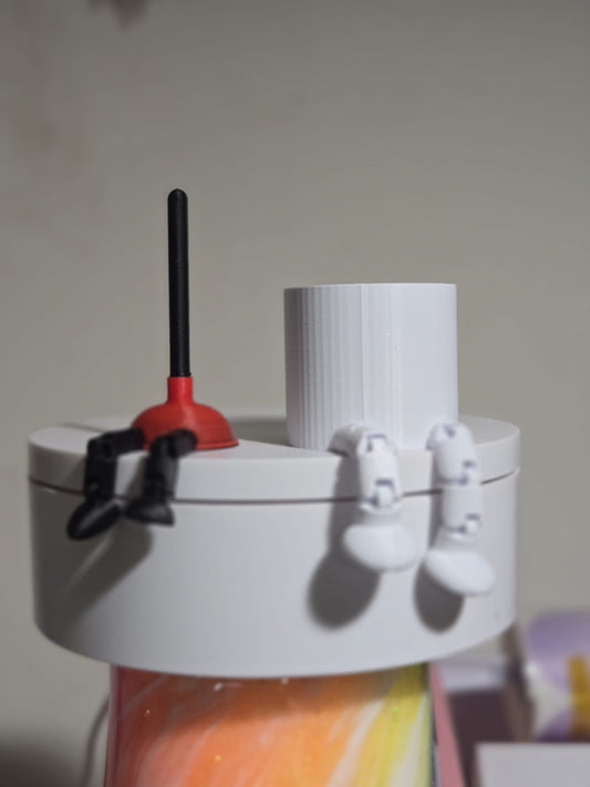 Toilet Paper and Plunger Buddy