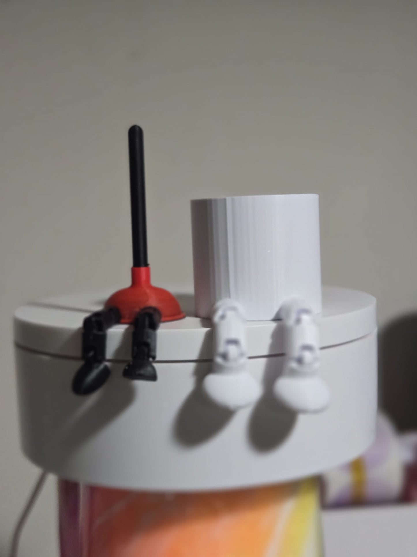 Toilet Paper and Plunger Buddy