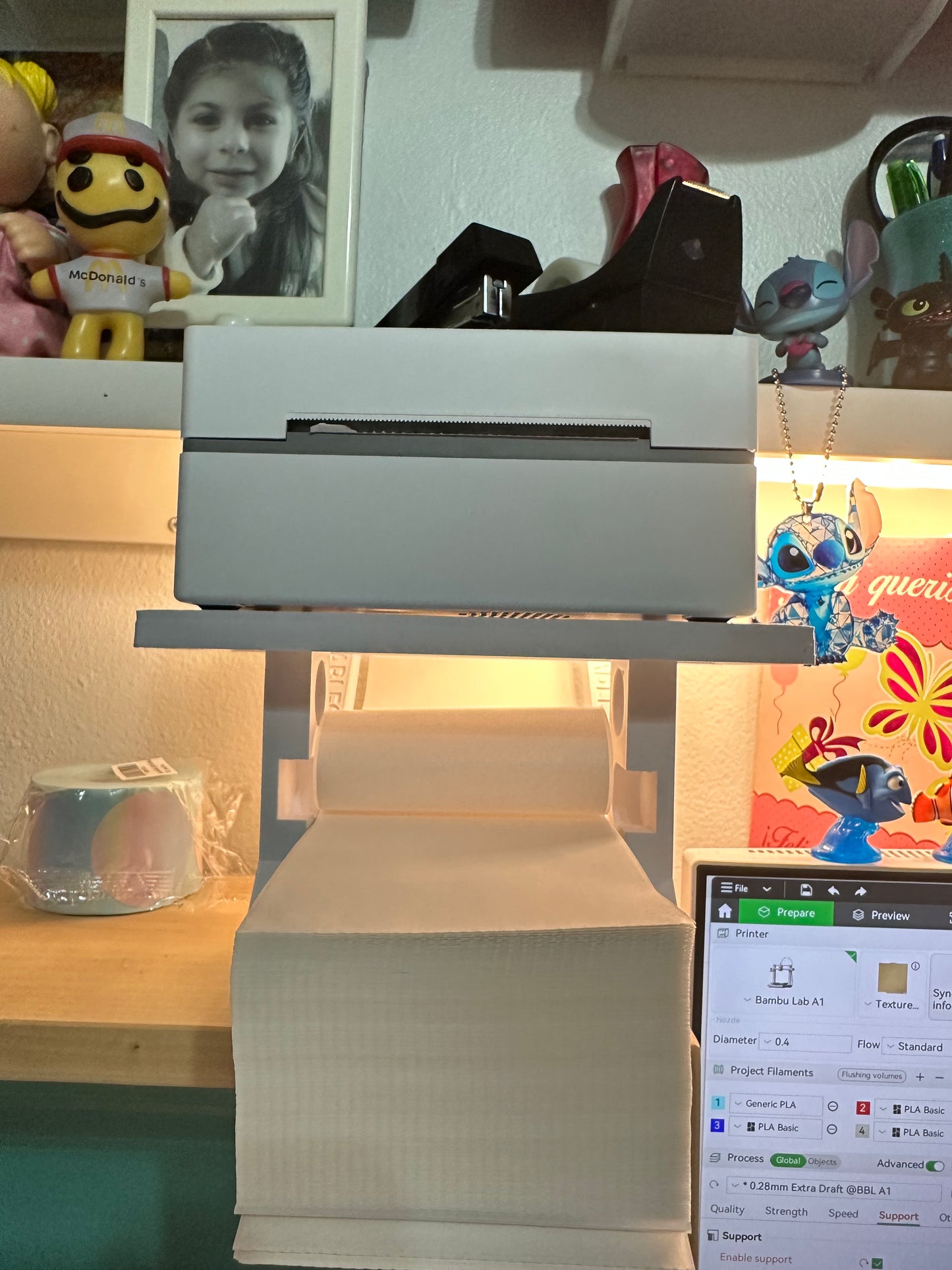 Label Machine Stand