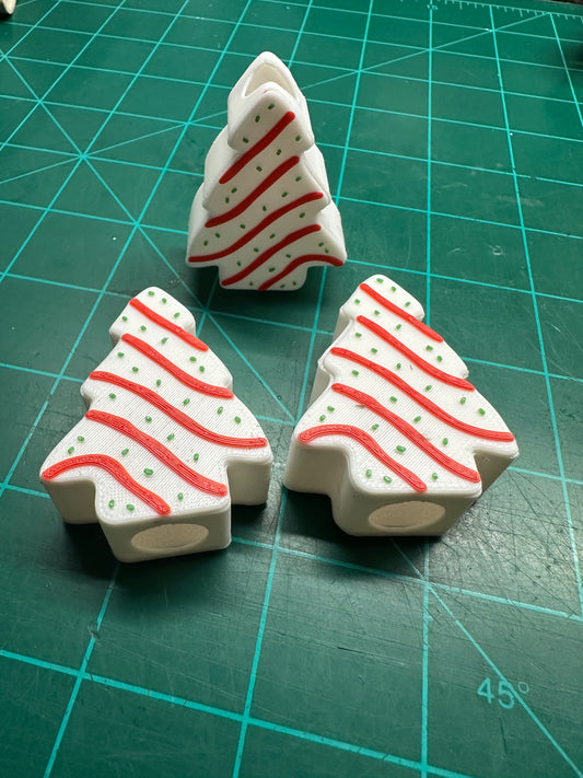 5 Little Christmas Tree straw topper