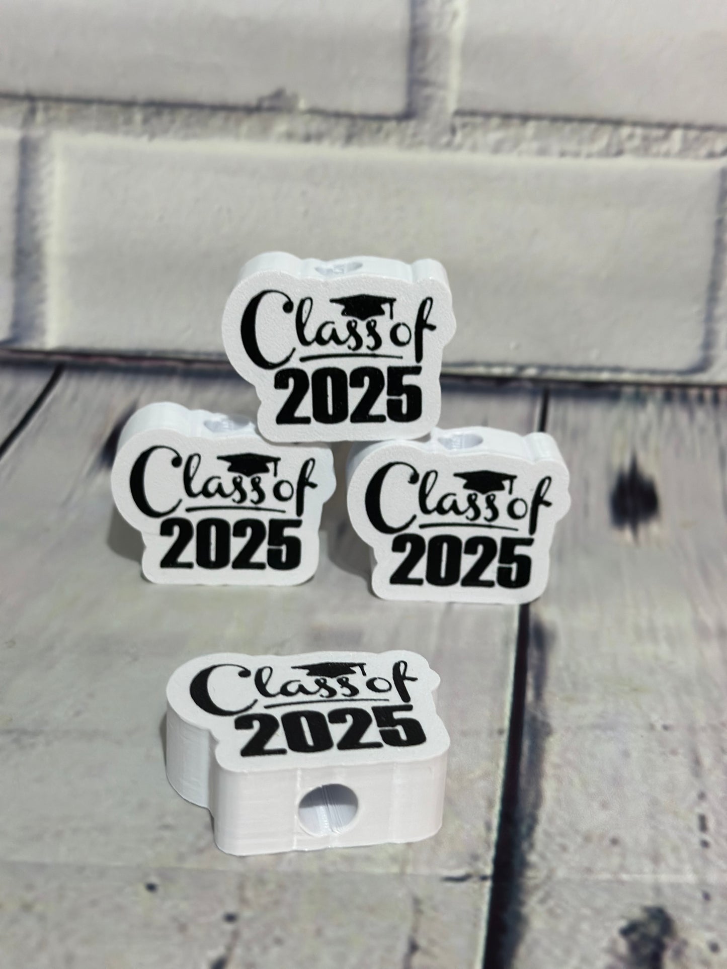 Class of 2025 Straw Topper by the dozen