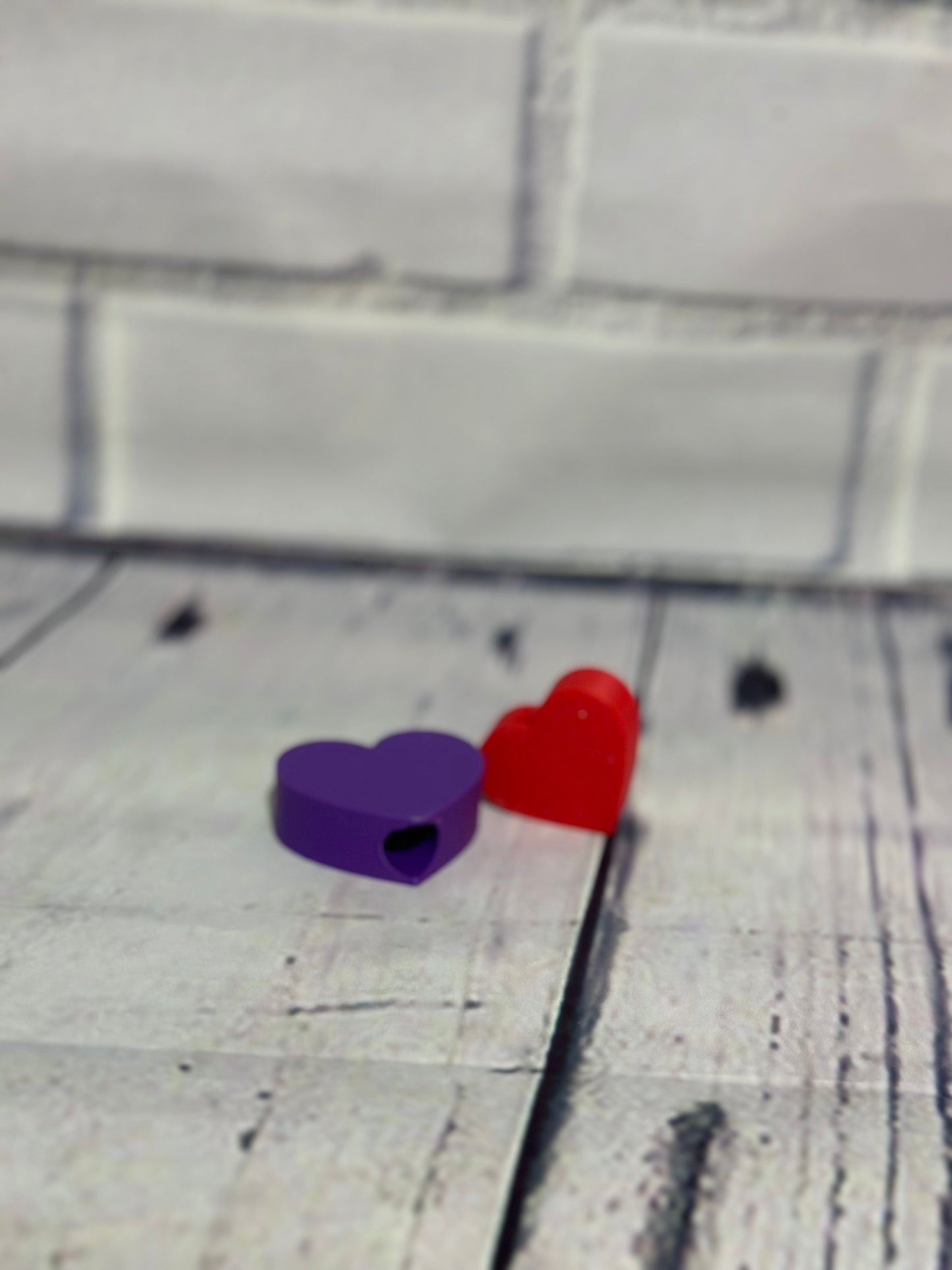Heart Straw Topper by the dozen
